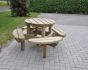 Picknicktafel rond  | 210 cm