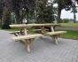 Picknicktafel open instap | 160 cm x 230 cm