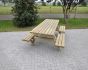 Picknicktafel open instap | 160 cm x 230 cm