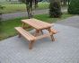 Picknicktafel hardhout | 160 cm x 180 cm