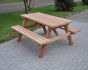 Picknicktafel hardhout | 160 cm x 180 cm