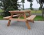 Picknicktafel hardhout | 160 cm x 180 cm