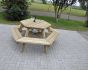 Picknicktafel zeshoek | 225 cm 