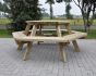 Picknicktafel zeshoek | 225 cm 