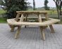 Picknicktafel zeshoek | 225 cm 