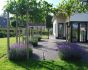 Windscherm vast Design XL 150 cm hoog 