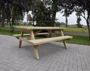 Picknicktafel | 160 cm x 200 cm