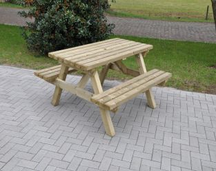 Picknicktafel | 150 cm x 150 cm