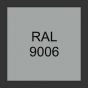 RAL 9006 wit aluminium 